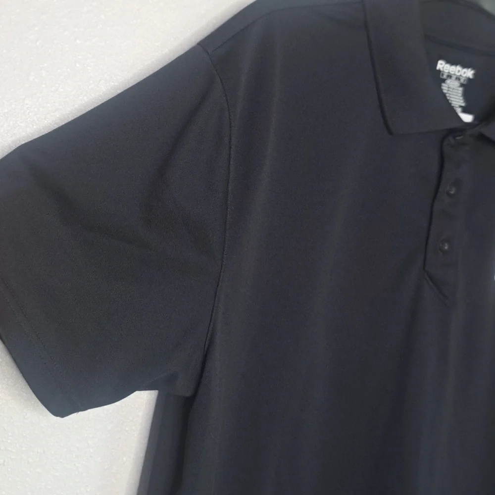 New Orleans Saints Reebok Black Polo Shirt Mens XL NFL - Picture 9 of 13